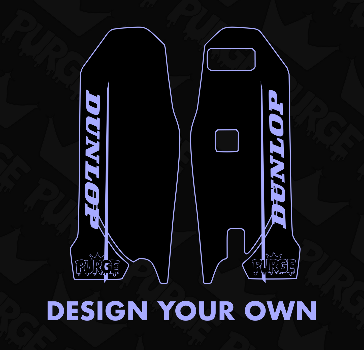 Ultra Bee Fork Guard Decals (COLLECTIVE)