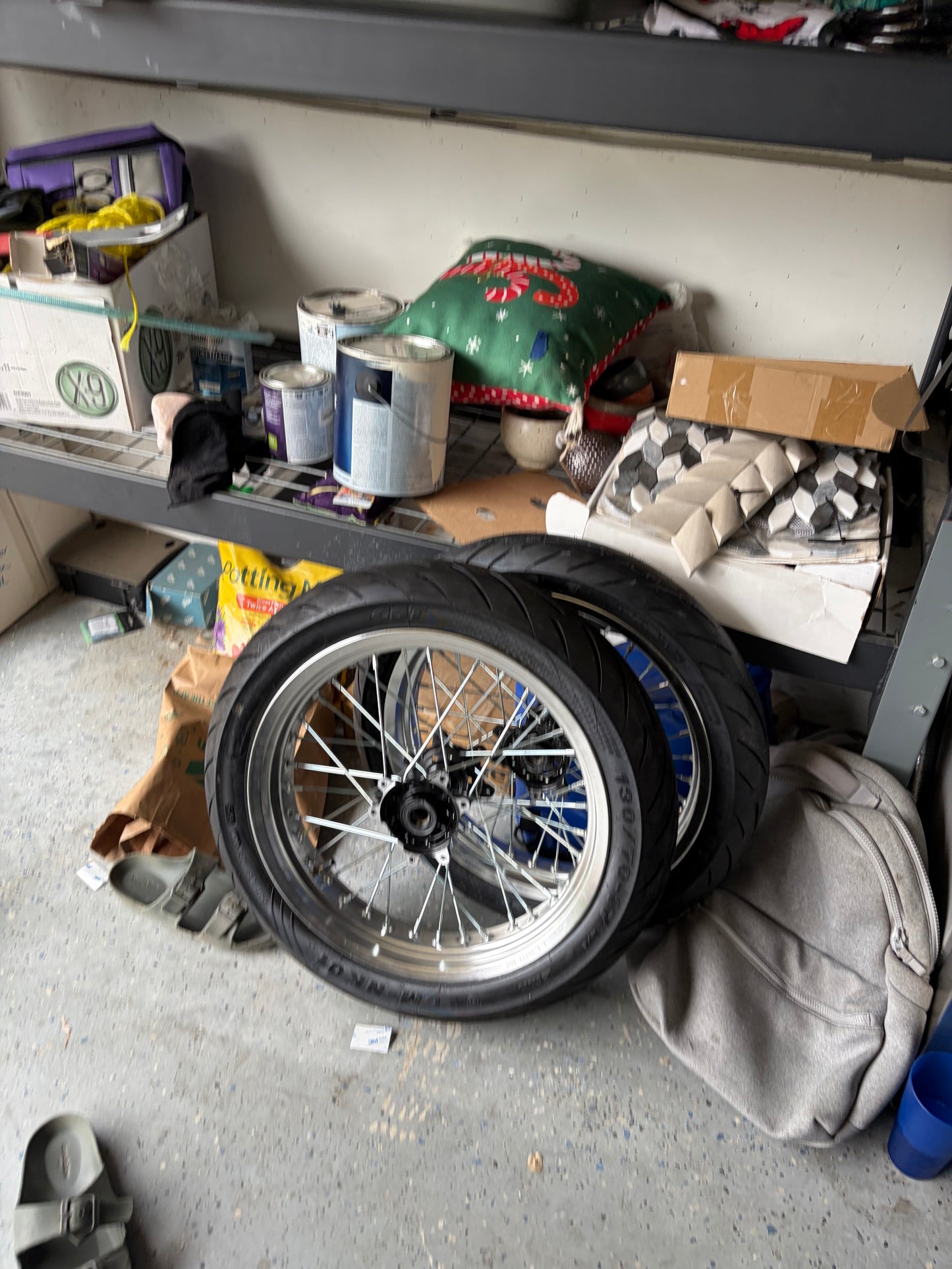 17 inch Ultra Bee Supermoto Wheelset