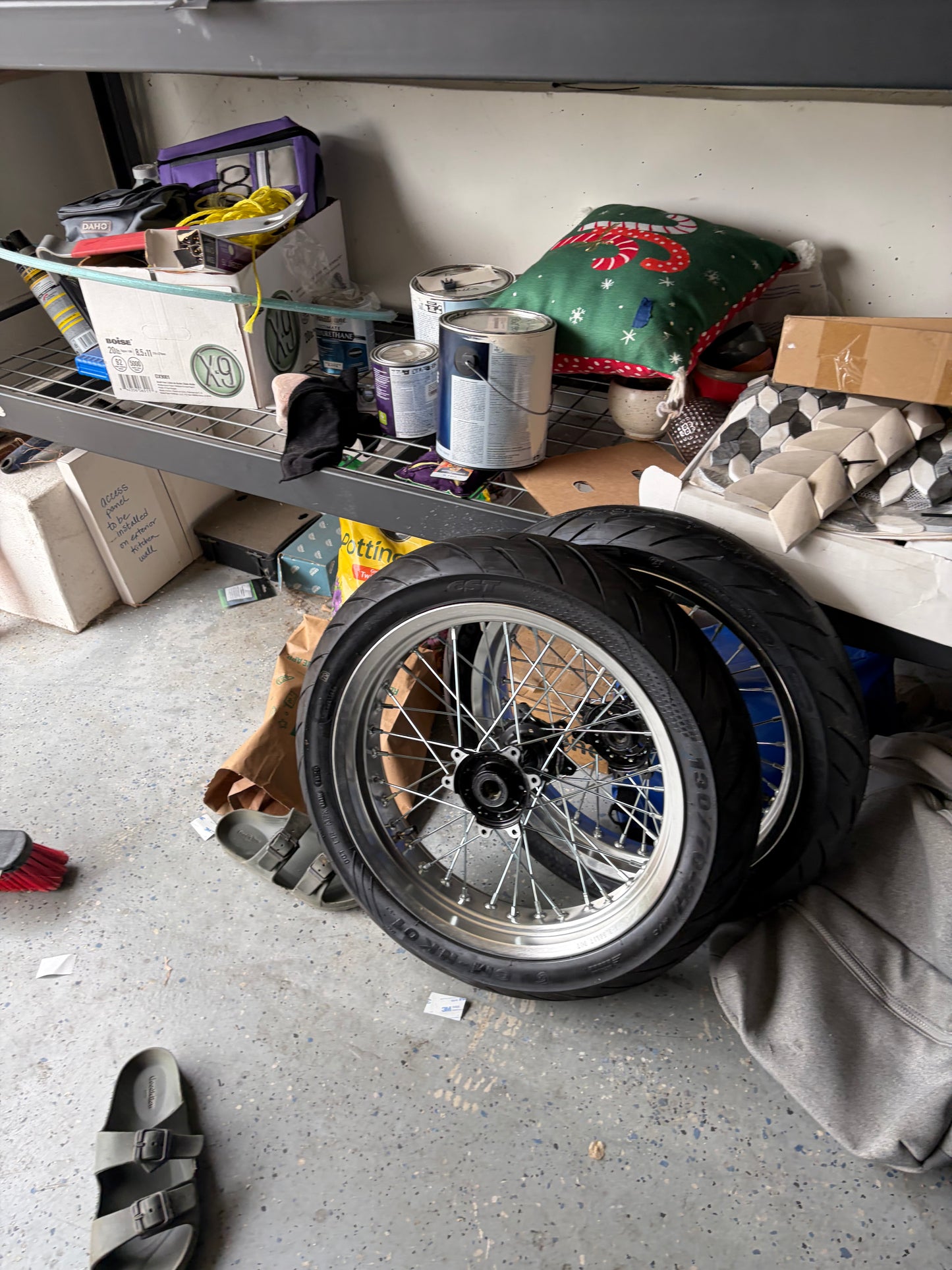 17 inch Ultra Bee Supermoto Wheelset