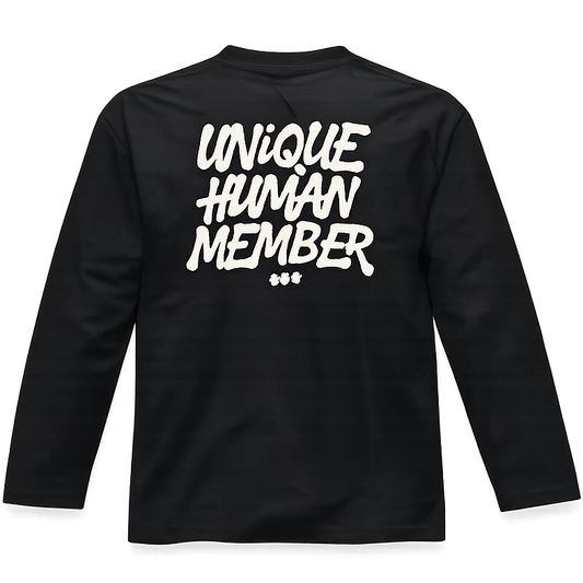 Unique Human Member Long-sleeve Tee