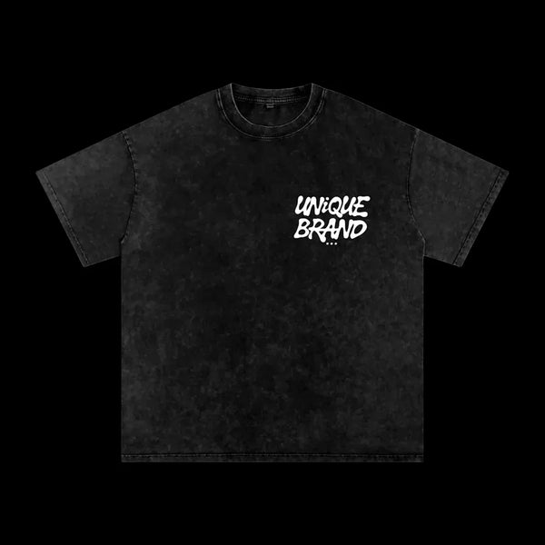 Unique Brand (Black Washed) T-Shirt