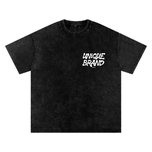 Unique Brand (Black Washed) T-Shirt