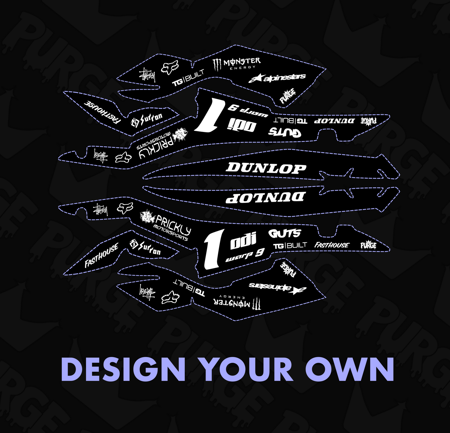 Ultra Bee Side Plastics Decals (COLLECTIVE)