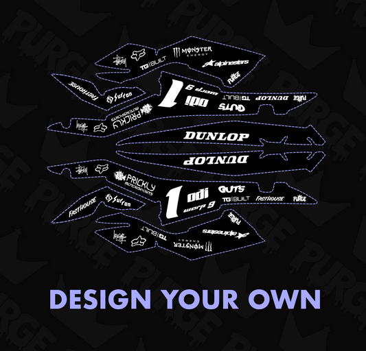 Ultra Bee Side Plastics Decals (COLLECTIVE)